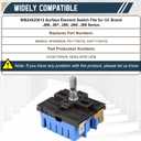 WB24X25013 Range Surface Element Control Switch Replace Parts for MDSA-W767-GEM, PS11729102, AP5999509, PS11729102, 4464832 Compatible with GE Electric Ranges JB6, JB7, JB8, JBS, JS6 PCB JS7 Series
