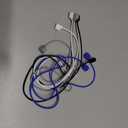 Magnetic Anti-Lost Straps for AirPods,Colorful Soft Silicone Sports Lanyard, Neck Rope Cord (Black/White/Gray/Blue)