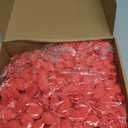 500pcs Mini Foam Rose Heads, Red Foam Flower Bulk Fake Rose Flower Head for DIY Crafts Wedding Bouquets Baby Shower Centerpieces Floral Arrangements Party Tables Home Decorations(Red)