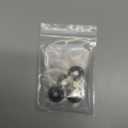 Metal RC 12mm Wheel Hex Hub Extension Combiner Compatible with 1.9/2.2inch Wheel Rim Axial SCX10 Traxxas TRX4 D90 1/10 RC Crawler (9mm, Black)