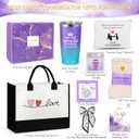 Suhctuptx Gifts for Wife Christmas Gift Birthday Ideas, Wedding Anniversary Valentines Day Gift for Women i Love You Her (Purple)