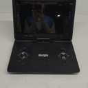 16.9''Portable DVD Player with 14.1''HD Large Screen, 5 Hours Rechargeable Battery, Kids DVD Players for Car Travel, USB/SD Card/Sync TV and Multiple Disc Formats, Black