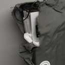 Portal Lightweight Aluminum Folding Square Table Roll Up Top 4 People Compact Table with Carry Bag for Camping, Picnic, Backyards, BBQ, Silver