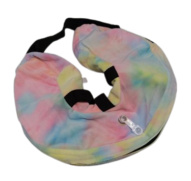Dog Cone, Uadonile Inflatable Cone Collar for Dogs and Cats, Dog Neck Collar Recovery E-Collar Alternative After Surgery, Elizabethan Collar for Dogs Recovery(Tie-dye Pink Blue, M)