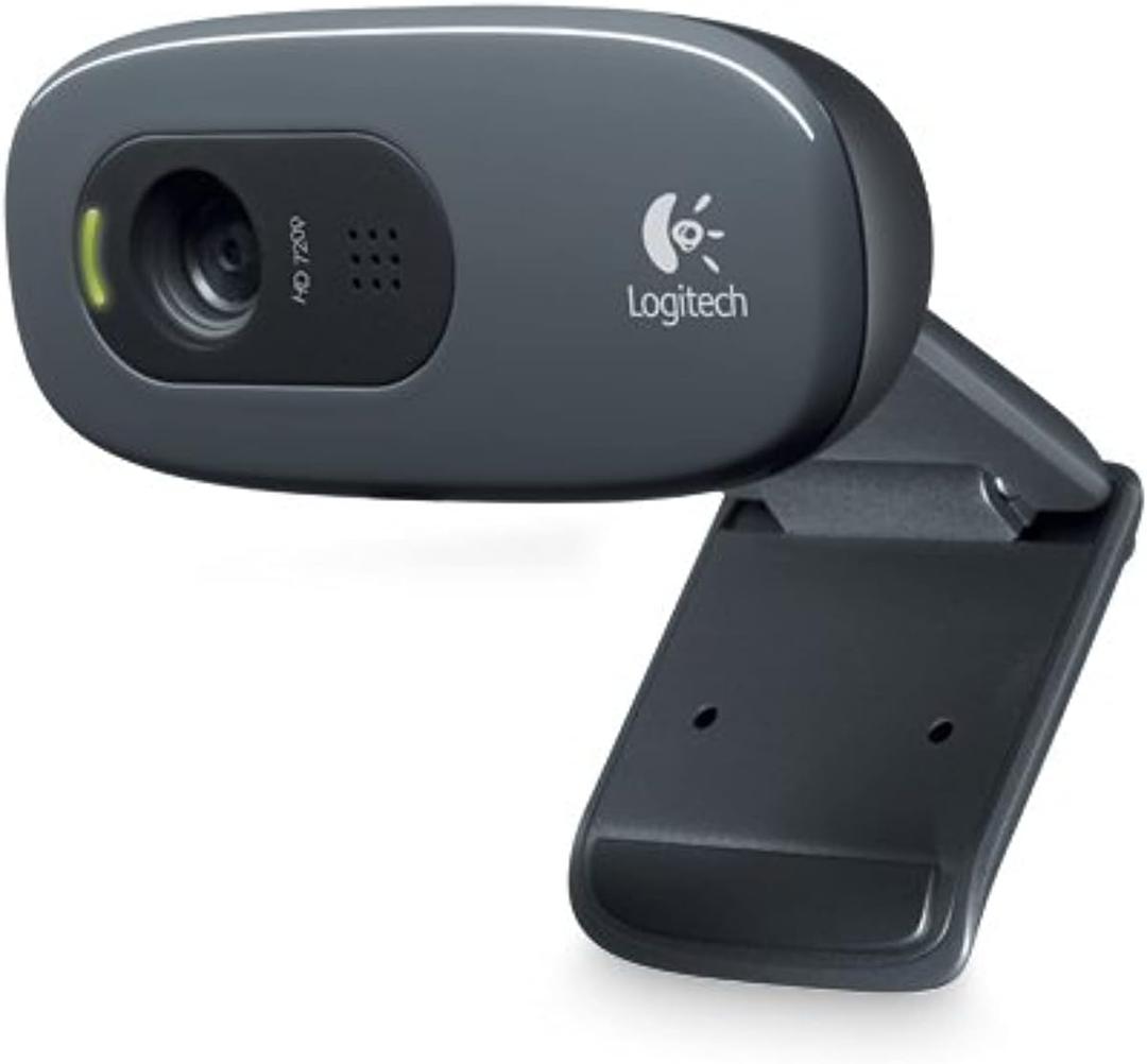 Logitech C270 Hd Webcam, 1280 Pixels X 720 Pixels, 1 Mpixel, Black