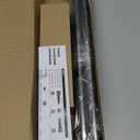 Nickel Wrap Around Curtain Rod 30 to 90 Inch,Heavy Duty Adjustable Metal Drapery Rod with French Return, 7/10" Curved Blackout Rod for Home & Office