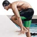 Speedo unisex-adult Swim Goggles Vanquisher 2.0 (Black)