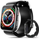 BP Doctor Smart Watch Blood Pressure, 1.95" Smart Watch Monitor with Air Pump Cuff, Blood Pressure Watch with Sleep Heart Rate Monitor, Pedometer, BP Watch Supports Data Sharing, Reminder Monitoring