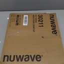 Nuwave Precision Induction Cooktop Gold, 12 Shatter-Proof Ceramic Glass Surface, Large 8 Heating Coil, Portable, 51Temp Settings 100F to 575F, 3 Wattage Settings 600, 900, and 1500 Watts
