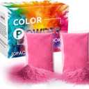 Gender Reveal Powder Pink 2 Pounds of Burnout Powder for Gender Reveal Party Ideas Burnout Gender Reveal Powder Smoke Colored Powder Kit for Car Motorcycle Burnout Photoshoot Festival (2pink)