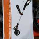 Electric Weed Wacker Eater Battery Powered, Cordless Weed Trimmer with 21V Battery Operated & Charger & 5 Types Blades, No-String Brush Cutter/Lawn Edger/Grass Trimmer for Garden Yard