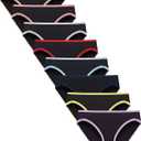 Finihen Girls Cotton Bikini Panties For Teens Hipster Briefs Toddler Underwear Comfortable Multipacks (16)