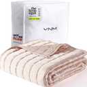 YnM Cooling Weighted Blanket for Adults, 20lbs Heavy Bed Throw Comforter with 100% PE Fabric, Ideal for Hot Sleepers or Summer Days(60x80 Inches for Queen/King Bed, 20 Pounds, Pink)