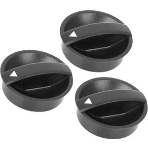 Motoforti 3pcs AC Climate Control Switch Knobs for Toyota Tacoma 05-11 | Air Conditioner, 65551820A, Long-lasting, for Toyota Tacoma 2005-2011