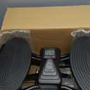 Merach Rocking Steppers for Exercise at Home, 3D Motion Stair Stepper with Resistance Bands for Full Body Workout & Low-Impact Balance Board, 330 LBS Loading Capacity Exercise Equipment