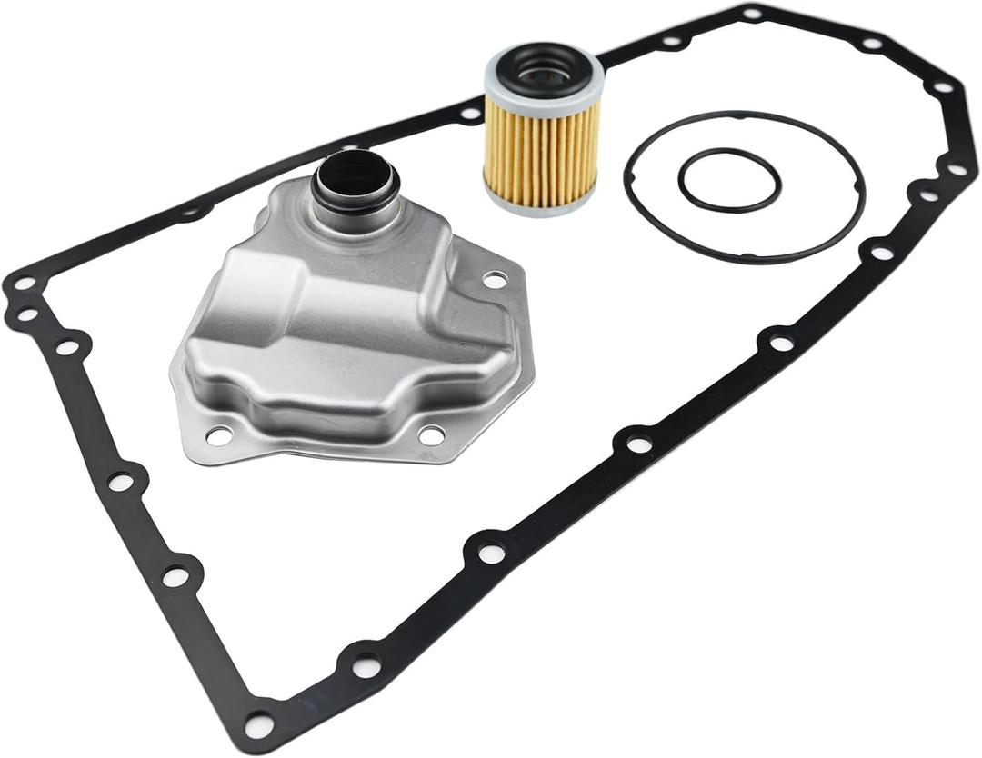 CVT Transmission Filter Kit 31728-1XF03 Compatible with Nissan 2007-2016 Altima 2.5L,2008-2015 Rogue 2.5L,2011-2017 Juke 1.6L,2014-2016 NV200 2.0L,High-Flow Filter & Pan Gasket Included