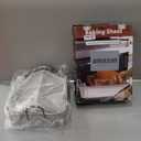 EWFEN Roasting Pan,17*13'' Stainless Steel Turkey Roaster with Rack - Deep Broiling Pan & V-shaped Rack & Flat Rack,Non-toxic & Heavy Duty,Great for Thanksgiving Christmas Roast Chicken Meat Lasagna