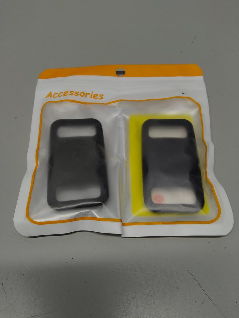 2 Pack Mucuty for Airtag Dog Collar,Waterproof Dog Collar Holder Compatible with Apple Airtags,for Dogs and Cat Collars Pets Air tag Holder (Black*2)