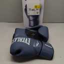 Everlast Elite 2 Boxing Gloves | Pro Training Gloves for Men and Women | Secure Fit Hook and Loop Closure & Ventilation | Heavy Bag & Speedbag Training (14 oz | Navy)