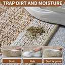 Front Door Mat 2x3, Non-Slip Indoor Mat Entrance, Washable Doormat for Front Indoor Entryway, Soft Low Pile Entryway Rug