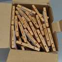 Bambo Bath Mat Bathroom Runner Long Large Rugs Floor Wood Shower Bathtub Waterproof Non Slip Accessories 16x48 Inch Easy to Clean, Natural, 1 pc