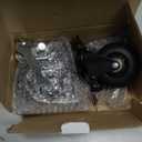 Apllamo 3" Casters Set of 4 4 Heavy Duty Quiet Casters, Max Load 2000LBS. Suitable to do Soft Wheels for cart, Glide Quietly and Protect The Floor, casters Set of 4 Heavy Duty.