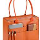 File Tote Bag, Portable File Organizer Box Hanging Filing Box Desktop File Folder Document Storage Organizer with Pockets and Handles