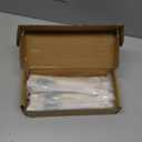 Alzassbg 10 Pack Brushed Gold Cabinet Pulls, 7-1/2 Inch(192mm) Hole Centers Cabinet Handles Square Kitchen Hardware for Cabinets AL3046BG