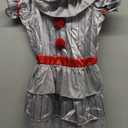 Morph Movie Clown Costume For Girls - Scary Kids Halloween Costume - Creepy Clown Outfit For Girls (X-Large)