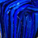 Kotap 10 x 15 Ft. All-Purpose Multi-Use Protection/Coverage 5-mil Poly Tarp, Waterproof, Blue, (TRA-1015)