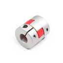 Heyiarbeit 12.7mm to 12.7mm Shaft Coupling Aluminium Flexible Plum Coupling D30 L35 Connector Flexible Coupler for 3D Printer CNC Machine and Servo Stepped Motor