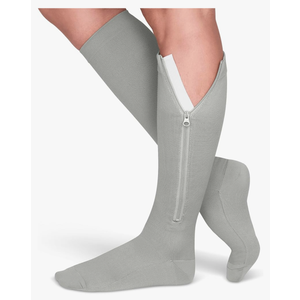 TheraMagic™ Zipper Compression Socks for Men & Women, 15-20mmHg Closed Toe Graduated Zippered Compression Stocking
