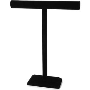 Darice Jewelry Stand, 18"-by-14, Black Velvet