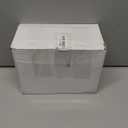 YOPAY Single Line Corded Desk Telephone, Home Emergency Intuition Amplified Retro Phone, Classic Dial Button Phone, Red