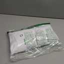 Amazer White Shower Liner Cloth Waterproof, White Shower Curtain Liner Fabric with Weighted Stones, Washable Shower Curtain and Liner 2-in-1, 120G Heavy Duty, 12 Grommet Holes, 72 x 72 Inches