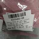 Avanova Women Tie Front Tank Tops Striped Peplum Blouse Red Small