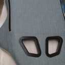 GTPLAYER Gaming Chair, Computer Office Chair with Pocket Spring Cushion, Linkage Armrests and Footrest, High Back Ergonomic Computer Chair with Lumbar Support Task Chair with Footrest (Lightblue)