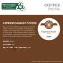 Barista Prima Coffeehouse Espresso Roast Coffee, Keurig Single Serve K-Cup Pods, 96 Count (EXP 01/22/27)