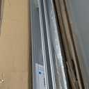 Nilight Door Threshold Ramp, 4" Rise Portable Aluminum Wheelchair Door Entry Ramps for Sheds Doorways Home Steps