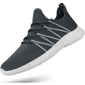 Feethit Mens Slip On Running Shoes Breathable Lightweight Comfortable Fashion Non Slip Sneakers for Men, size 43