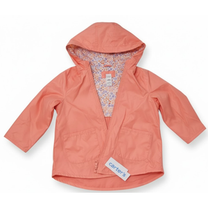 Carter's Girls' Fleece-Lined Midweight Hooded Jacket Baby Toddler and Kids (6X)