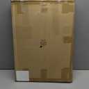 Furinno TIDUR Night Stand, 3-Tier Oval Nightstand with Round Edge Tabletop, Open Shelf Bedside Table, End Table, Side Table, for Bedroom, Living Room, Walnut