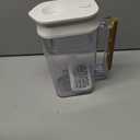 Water Filter Pitcher - Long Lasting 150 Gallons, Supreme Fast Filtration and Purification Technology, Removes Chlorine, Metals for Clean Tasting Drinking Water, WQA Certified,