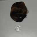 Wigs with Bangs Human Hair Short Wig With Bangs Bob Wig Human Hair Highlight Bob Wigs Human Hair 10 Inch 2.5X1 Lace Glueless Wigs 1B/27 Straight