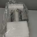 Outdoor Wall Sconce,Cylinder Wall Light with Stainless Steel 304 and Toughened Glass,Waterproof Up Down Light for Garden Patio Bedroom Living Room (Brushed Nickel, 8.7" Height,No Bulbs)