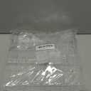 40 Pack 4 Size Small Clear Storage Box,Clear Plastic Beads Storage Containers Box with Hinged Lid for Small Items and Craft Projects