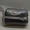 KingCamp 3-in-1 Sleeping Bag for Adults Cold & Warm Weather, XL Size for Big & Tall Individuals, Waterproof, Flannel Lining, Extra Length-Ideal for Camping & Backpacking (Black)