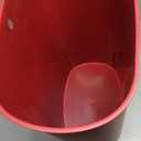 FDW Garbage Can 13 Gallon 50 Liter Kitchen Trash Can for Bathroom Bedroom Home Office Automatic Touch Free High-Capacity with Lid Waste Bin (Red)