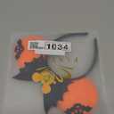 HAMUTH Bat Ears Headband, Mouse Ears Headband for Women Girls Boys, Orange Bat Ears for Party Trip Parks Cosplay Accessories