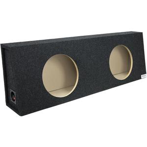 Bbox Dual Sealed 12 Inch Subwoofer Enclosure - Pro Series Dual Sealed Car Subwoofer Boxes & Enclosures - Premium Subwoofer Box Improves Audio Quality, Sound & Bass - Spring Terminals